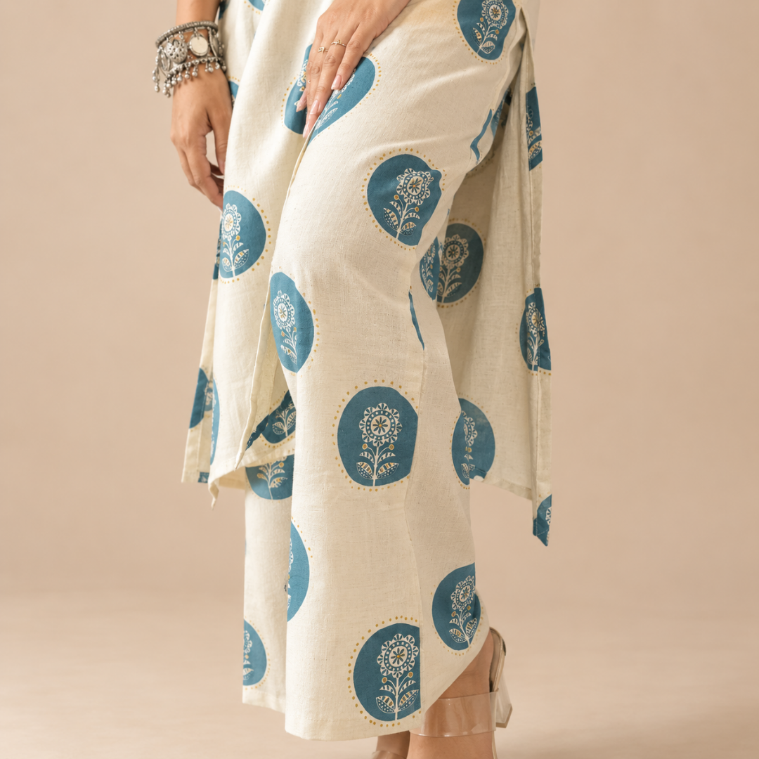 Indigo Bloom - Polka Dots Co-ord Set
