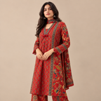 Gulnaar - Printed Suit set