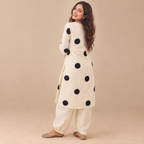 Timeless Polka - Khadi Kurta Set