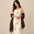 Noor - Spaghetti Suit Set with Kota Doria Dupatta