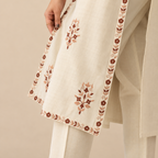 Noor - Spaghetti Suit Set with Kota Doria Dupatta