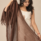 Noor - Spaghetti Suit Set with Kota Doria Dupatta