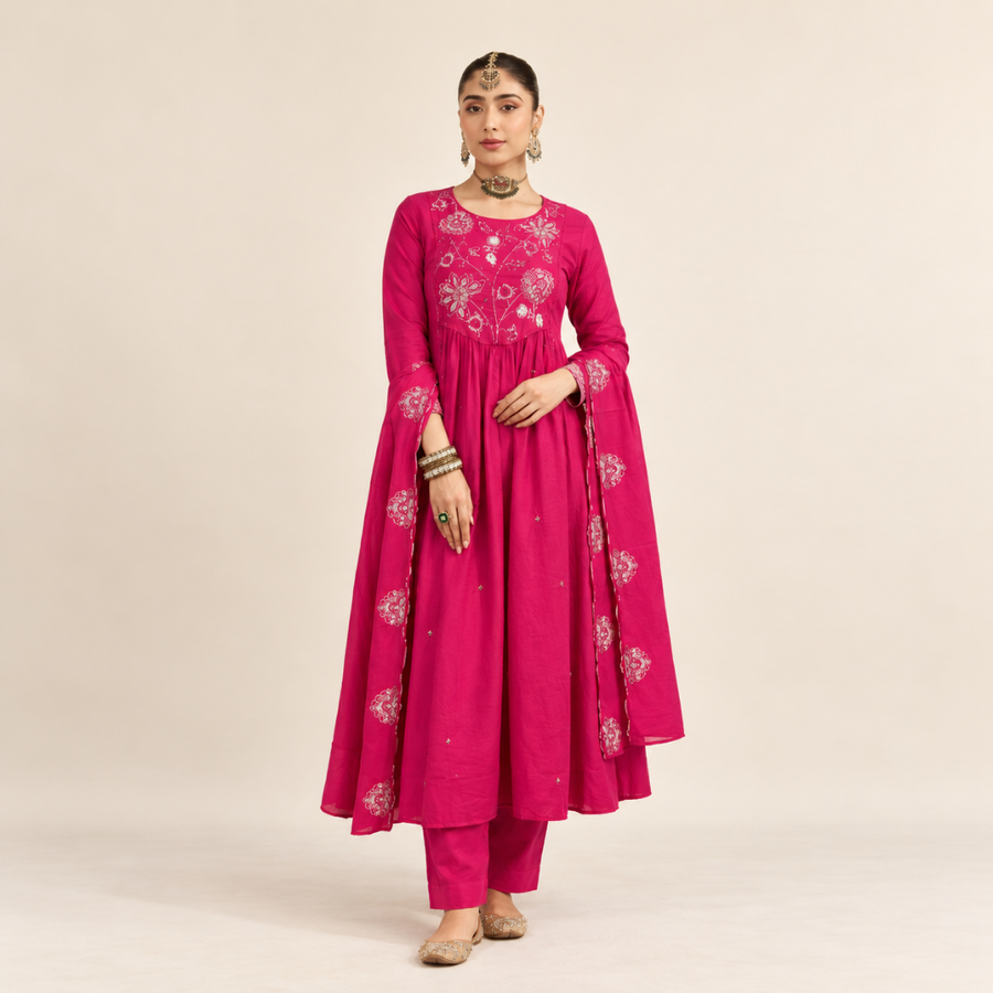 Gulaabo Roshan Suit Set