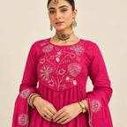 Gulaabo Roshan - A-line Suit Set