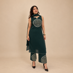 Mandala Echo – Bandhani Printed Suit Set