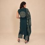 Mandala Echo – Bandhani Printed Suit Set