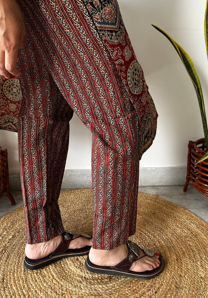 Raag Ajrakh Suit Set