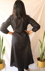 Midnight Melody - Embroidered Suit Set