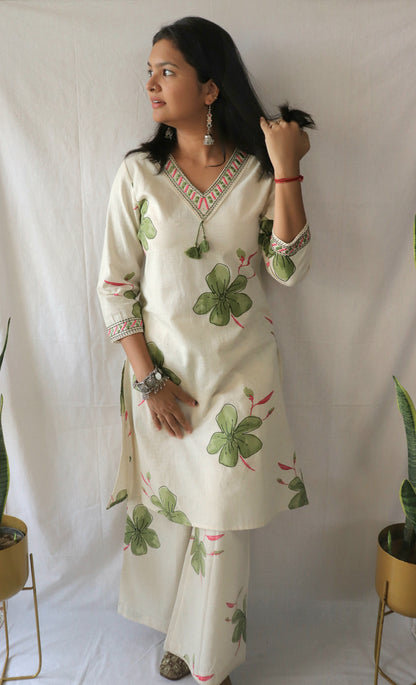 Gulmohar Co-ord Set – Cotton Comfort in Bloom