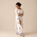 Indigo Bloom - Hand-block Printed Kurta Set