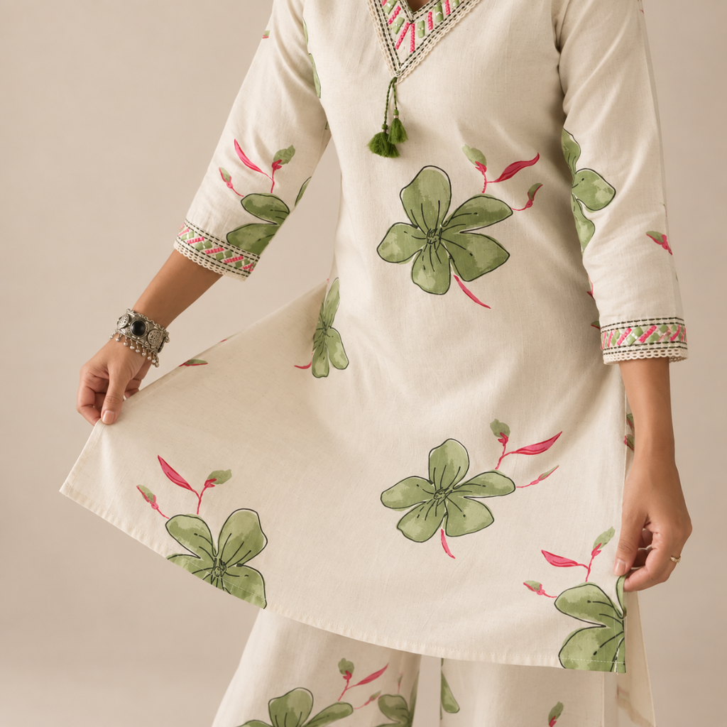 Gulmohar - Cotton Co-ord Set