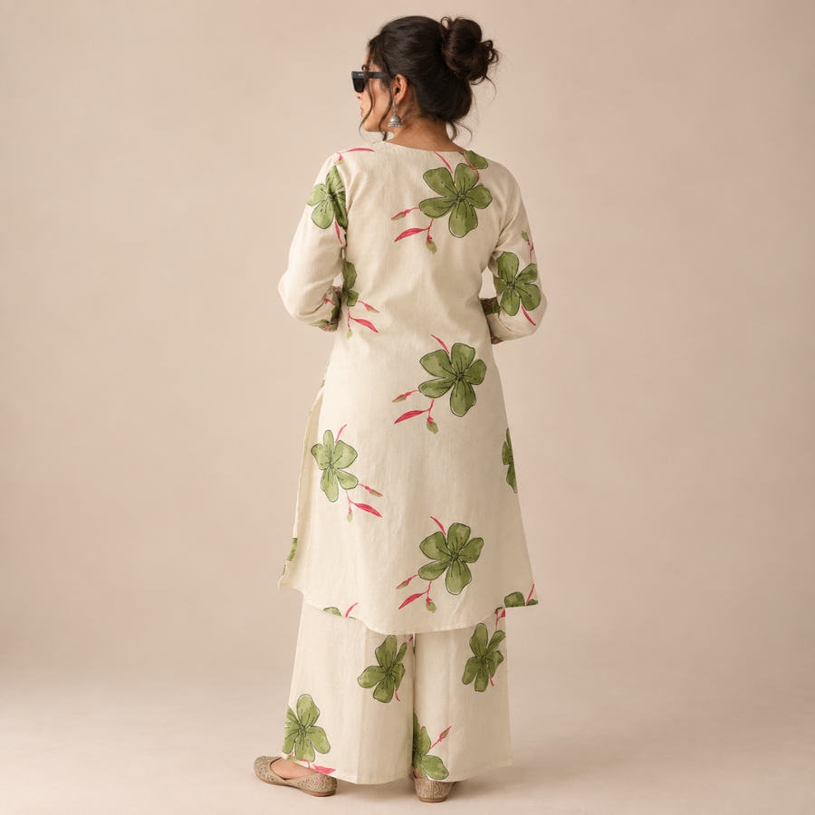 Gulmohar - Cotton Co-ord Set